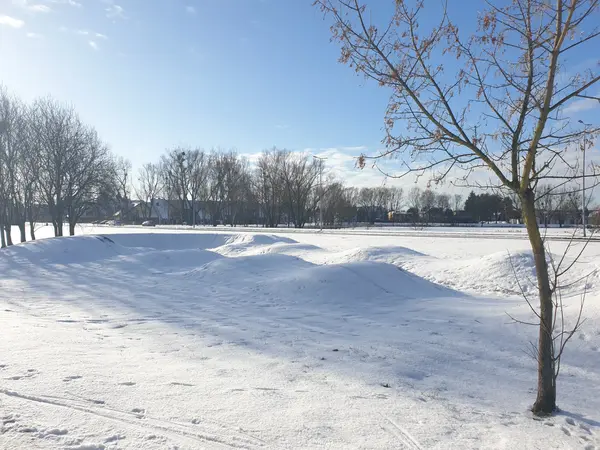 Pumptrack zimą