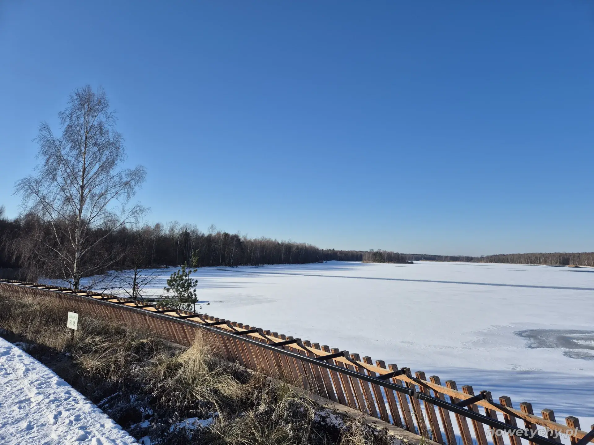 Widok w stronę Promnic